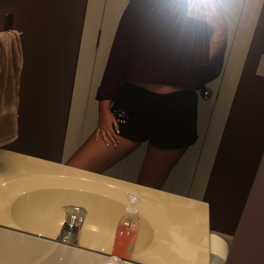 Pink shorts